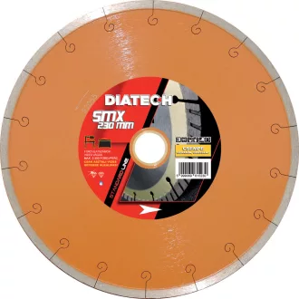   DIATECH gyémánt vágótárcsa SMX 230x22,2x  7,5mm (Főleg porcelán, kerámia, greslap vágásához)