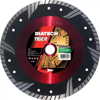   DIATECH gyémánt vágótárcsa TIGER 300x25,4x10,0mm ASZTALI GÉPRE! (Főleg beton, vasbeton és gránit vágásához) OLDALSZEGMENS!