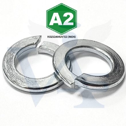 Alátét-A2-DIN127/B M-  4 RUGÓS INOX
