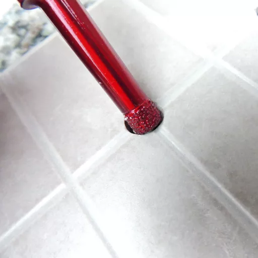 DIATECH gyémántfúró-Fúrógéphez   10mm PROFESSIONAL IPARI! (Csempe, Gres-Gránitlap)