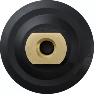   DIATECH tépőzáras gumitányér 100mm PUHA (M14, polírozó és fíbertárcsákhoz)