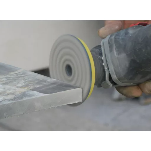 DIATECH tépőzáras száraz polírozó tárcsa   50 MAXON (Kék/Szürke)