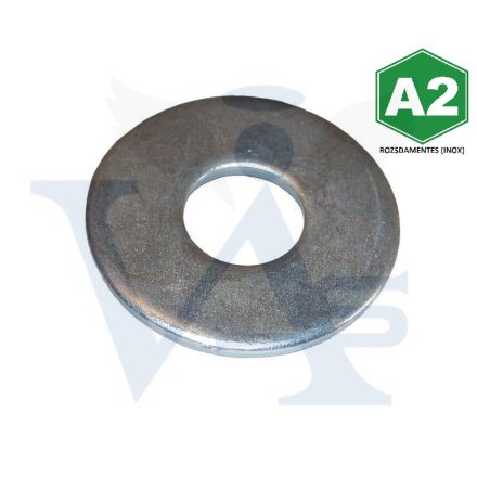 Alátét-A2-DIN9021 M-  5 FA INOX  -  5x17,0x1,6mm