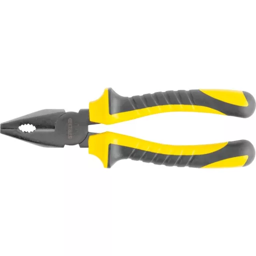 Egyetemes fogó 200mm STR-PRO:229659  Pvc nyél   (fekete/narancs)