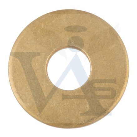 Alátét-SRÉZ DIN9021-H M-  4 FA Horganyzott -   4,2x12,0x1,0mm (sárgaréz)