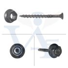 Faforgácslap-csavar      5,0x 50 DÍSZES - Szegezőlemez csavar illesztő-alátéttel DMX (ÁR=1db!)