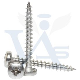 Faforgácslap-csavar  6,0x  40 D-FEJ  - FEHÉR-HORGANYZOTT