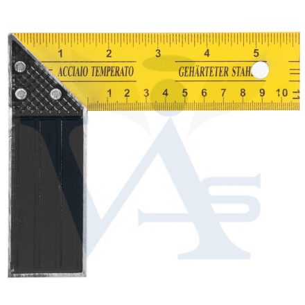 Ács derékszög   150mm STR-PRO 222626  - YPS-709 Sárga-hajlékony Acél Hobby