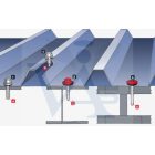 Lemezcsavar RAL 5,5x 25,0mm EPDM RAL9010 - ÖNFÚRÓ-FÉM HATL. DIN7504/K (tiszta fehér)
