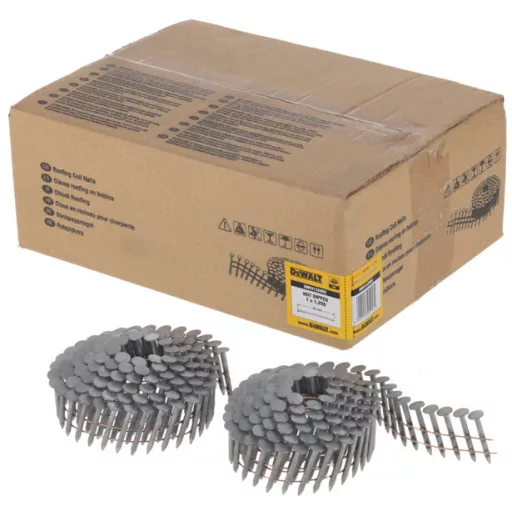 DEWALT dobtáras szeg DNR3132HDZ - 32mm (1200db/tekercs, 15°, Tüzihorganyzott !)