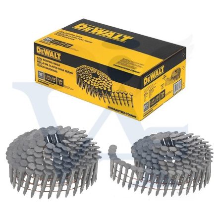DEWALT dobtáras szeg DNR3119HDZ - 19mm (1200db/tekercs, 15°, Tüzihorganyzott !)