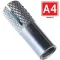 Fémdűbel-MINŐSÍTETT A4 M-  6x25mm   8mm külső ACÉL-RAWL - ANGOL CE-ETA Saválló (R-DCA-06-25-A4)