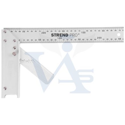 Ács derékszög   300mm STR-PRO  - Alumínium Szögmérős FSC-08