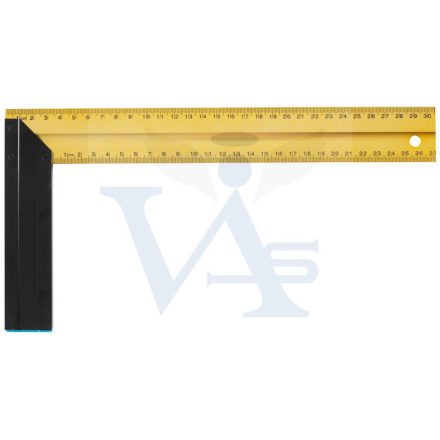 Ács derékszög   300mm STR-PRO  - Alumínium YPS-529