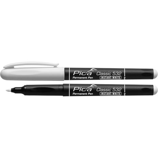 PICA jelölő Filc 532/52 - INSTANT_FEHÉR (1,0-2,0mm hegy)