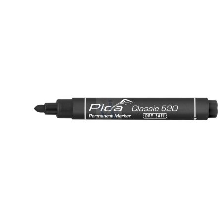 PICA jelölő Filc 520/46 - CLASSIC_FEKETE (2,0-4,0mm hegy)