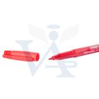 Filctoll permanent STREND-PRO PIROS   - vékony 2,0mm alkoholos kerek hegyű