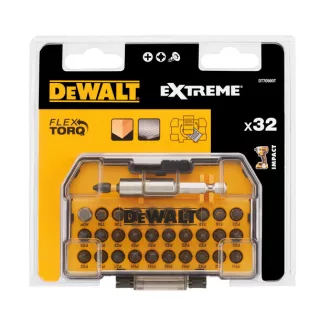   DEWALT Bitfej készlet DT70560T-QZ - 32 részes, IR_Torsion (XSTC),TSTAK tárolóval!