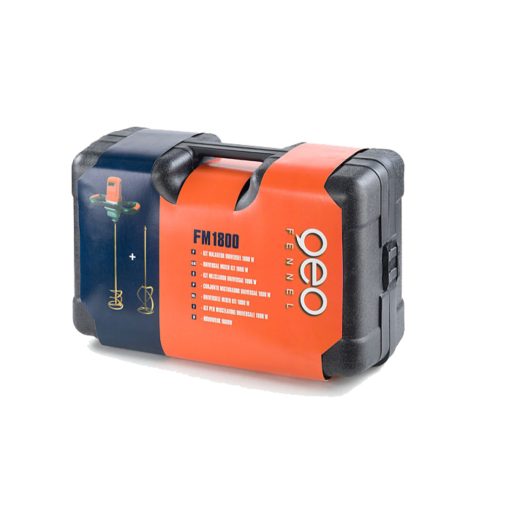 GEO-FENNEL FM-1801 keverőgép - IPARI 1800w (2 sebesség, fordulatszám szabályzó, nagy nyomaték)