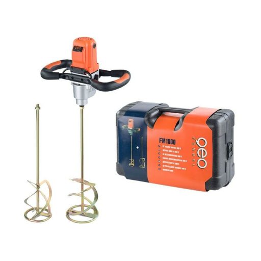 GEO-FENNEL FM-1801 keverőgép - IPARI 1800w (2 sebesség, fordulatszám szabályzó, nagy nyomaték)