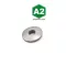 Alátét EPDM-FÉM_A2 M  4,8x14,0 Tömítő-Alátét - INOX, D14,0mm (4,8/5,5mm csavarokhoz)