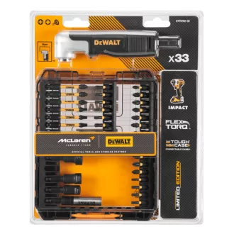   DEWALT Bitfej készlet DT70782-QZ - McLaren Edition, 33 részes TSTAK tárolóval! (Impact ready)