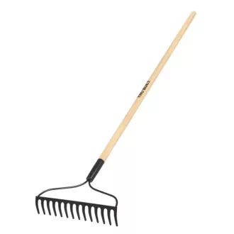   TRUPER gereblye, nyelezett TRU_BUILT - 14-fog / 350mm széles (1400mm-FA nyéllel)