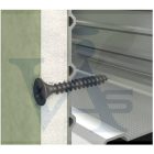 Gipszkartoncsavar FÉMHEZ 4,8x120  - SŰRŰ Menetű