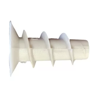   Gipszkartontipli CSAVARMENETŰ   6x22mm - Műanyag DRIVA-01 (15x23)
