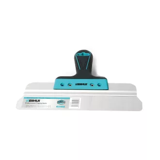   BIHUI glettelő spatula lepke 300 INOX - Lekerekített! Ergonóm nyél (rákli, felületsimító)