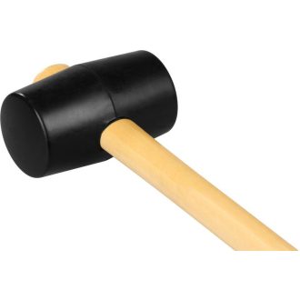 Gumi kalapács 35mm 340gr FEKETE IMPORT - fanyelű