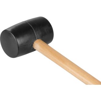 Gumi kalapács 90mm FA-nyél FEKETE  - STR-PRO 900gr.