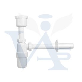 Vizelde szifon   40mm STY-535 fehér műanyg